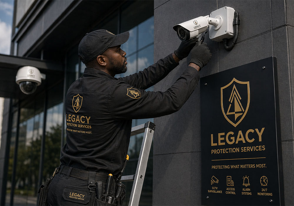 Legacy Protection Services - Electronic security and surveillance control room monitoring