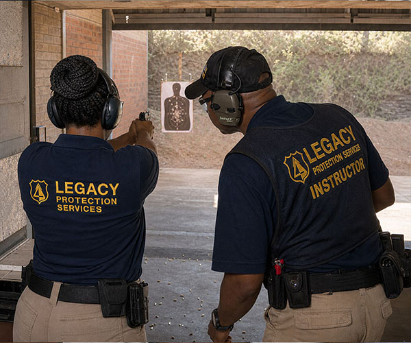 Legacy Protection Services structured training methodology and competency certification process